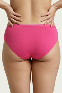 Zivame Anti-Microbial Low Rise Full Coverage Hipster Panty (Pack of 3) - Multicolor — thumbnail 6